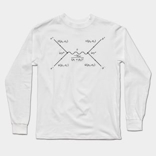Feynman Diagram Long Sleeve T-Shirt